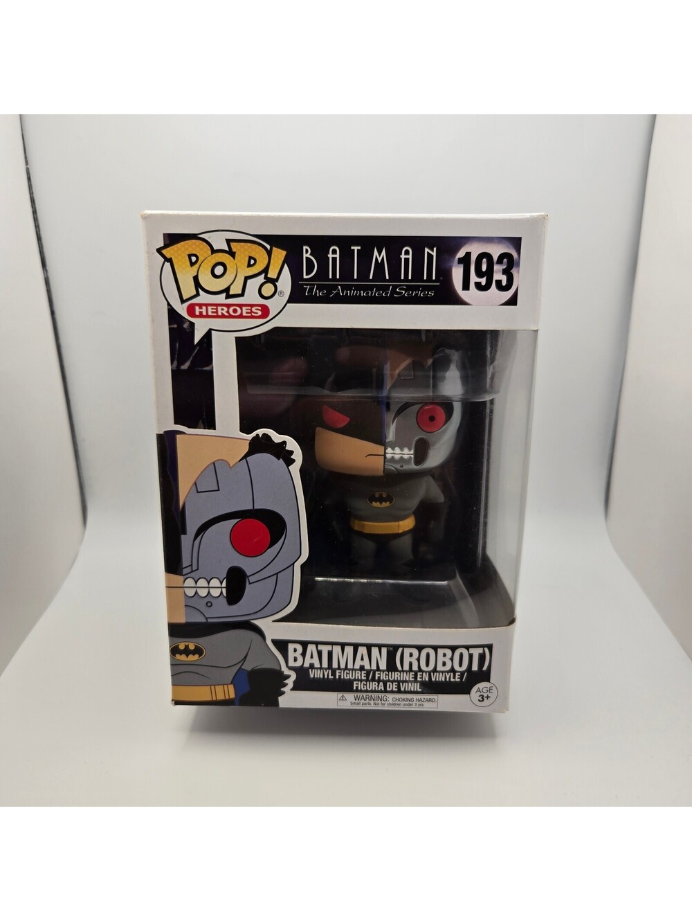 Funko Pop Batman The Animated Series #193 Batman Robot DC Heroes Vinyl Figure